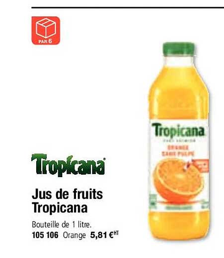 Tropicana Jus De Fruits Tropicana