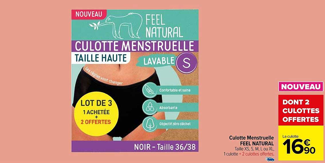 culotte menstruelle feel natural
