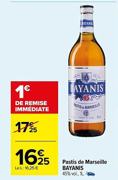 Pastis De Marseille Bayanis