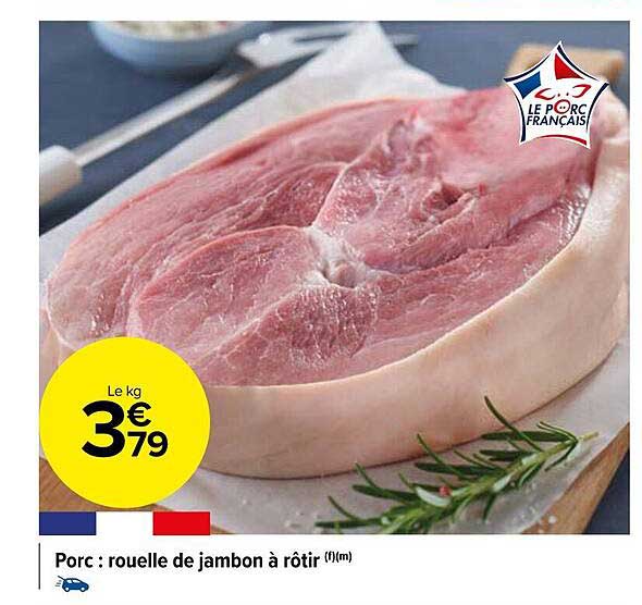 Porc : Rouelle De Jambon à Rôtir