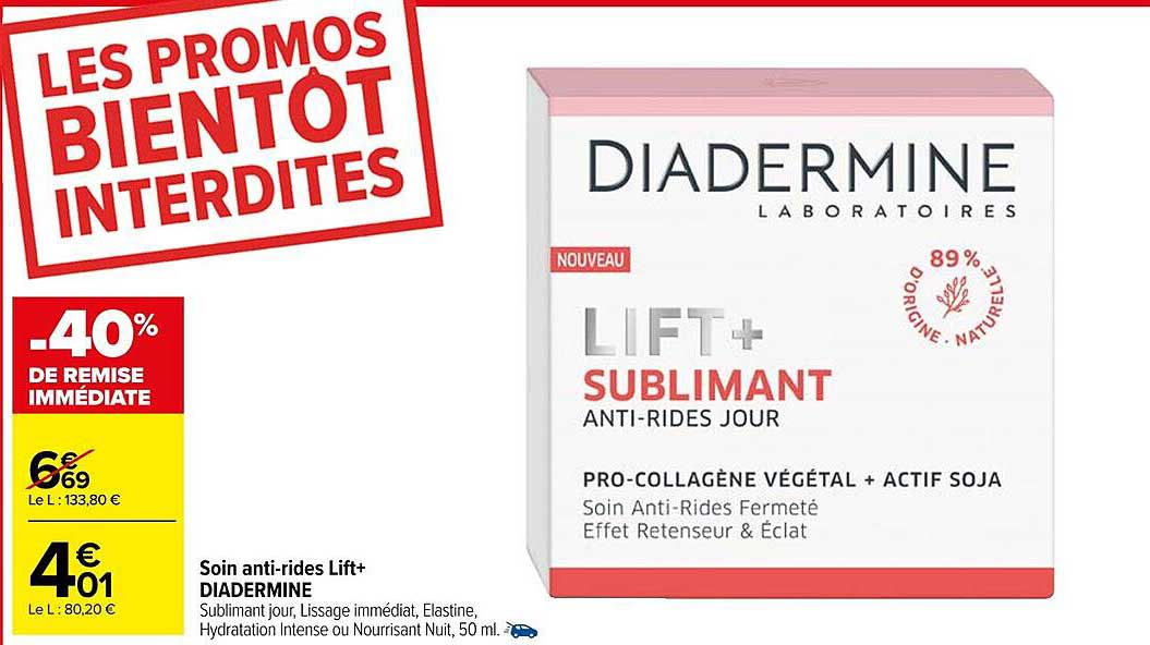 Soin Anti-rides Lift+ Diadermine