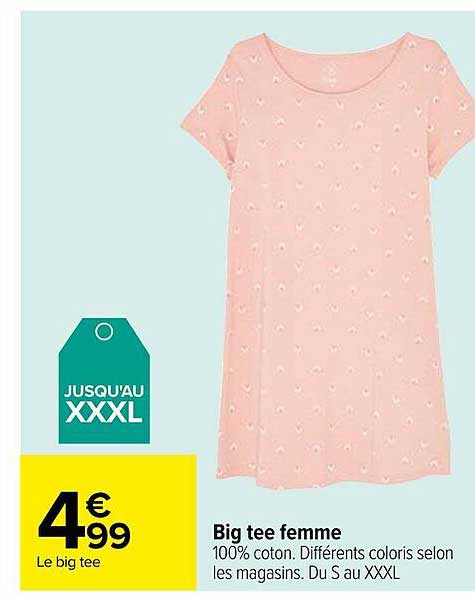 big tee femme