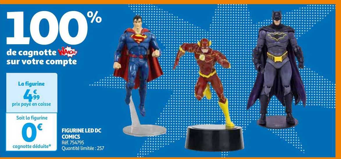 figurine led dc comic