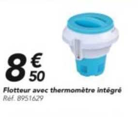 flotteur avec thermomètre intégré