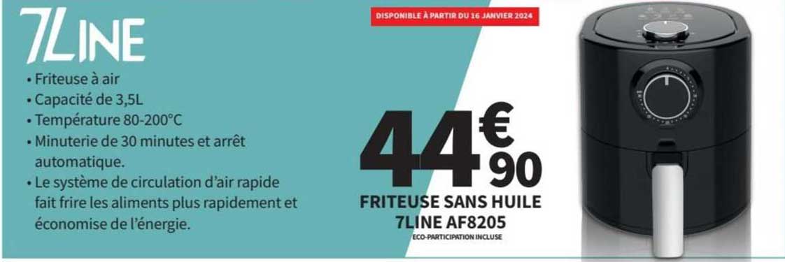Friteuse Sans Huile 7line Af8205