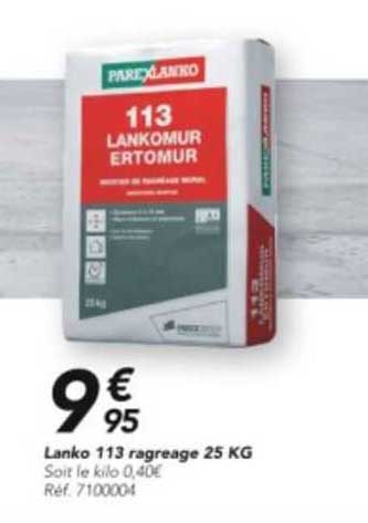 lanko 113 ragreage 25 kg