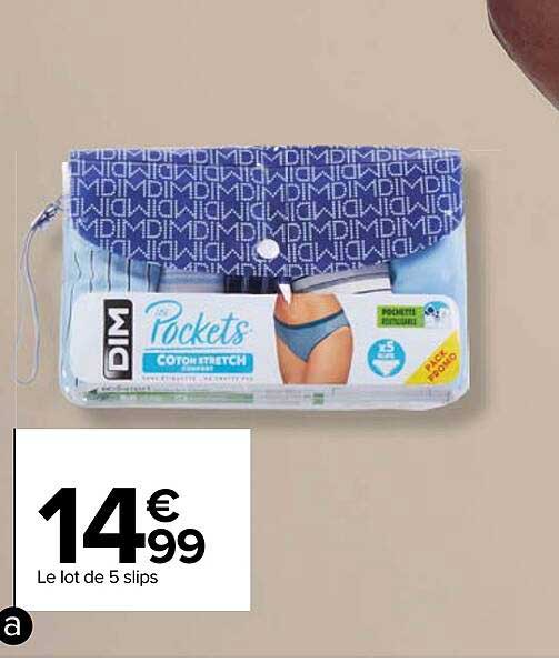 Le Lot De 5 Slips Dim