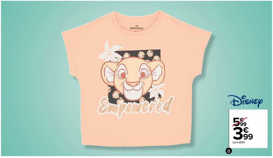 le t-shirt disney