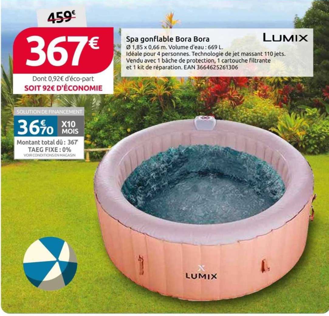 Lumix Spa Gonflable Bora Bora