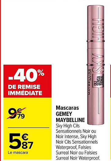 mascaras gemey maybelline