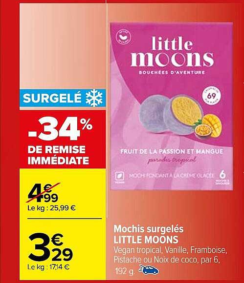 mochis surgelés little moons