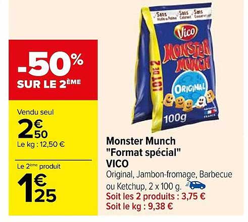 monster munch "format spécial" vico