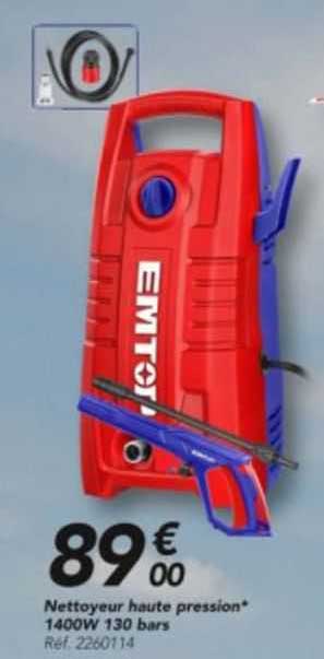 nettoyeur hautre pression 1400w 130 bars