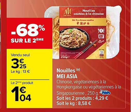 nouilles mei asia