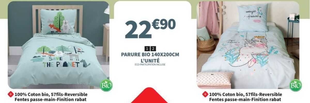 parure bio 140x200cm