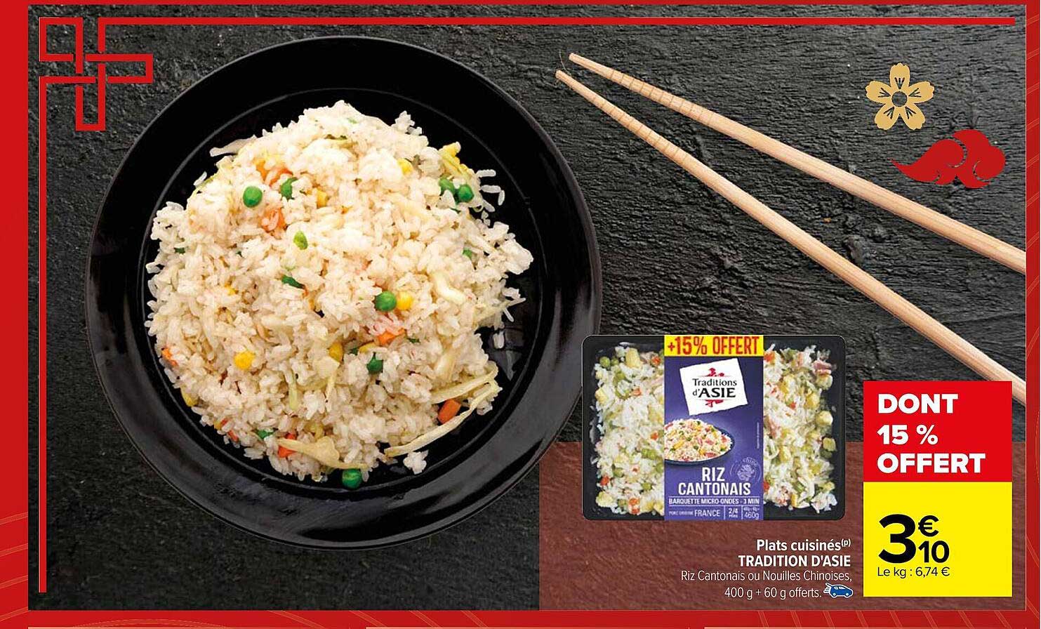 plats cuisines tradition d'asie