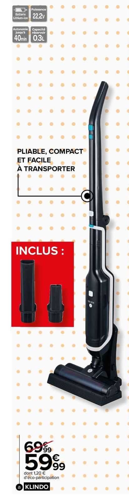 Pliable, Compact Et Facile à Transporter