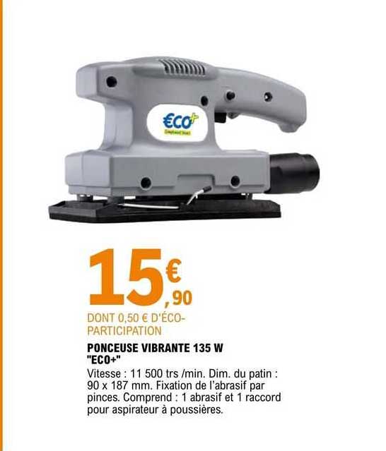 ponceuse vibrante 135 w "eco"