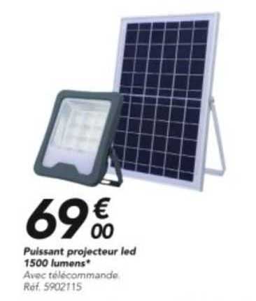 Puissant Projecteur Led 1500 Lumens