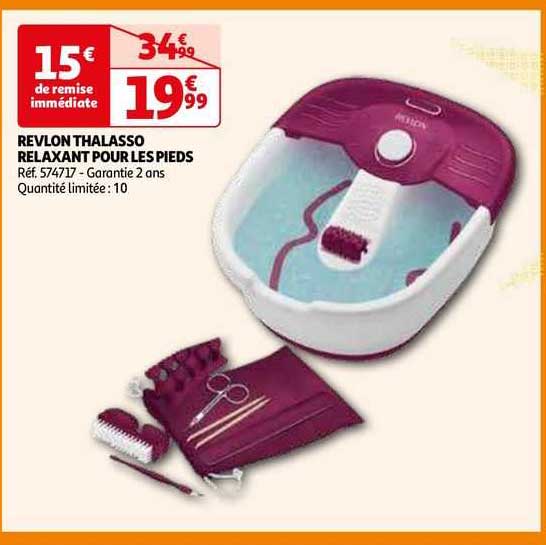 revlon thalasso relaxant pour les pieds