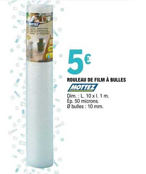 Rouleau De Film à Bulles Mottez