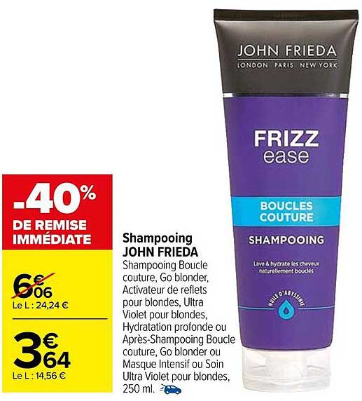 shampooing john frieda