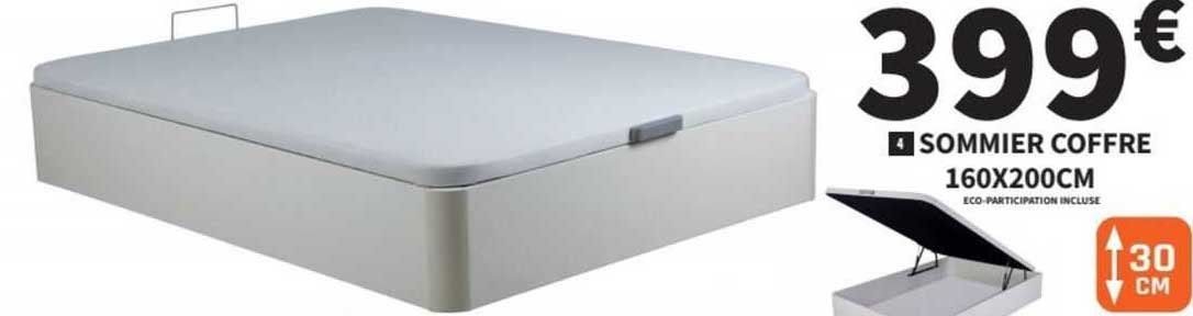 sommier coffre 160x200 cm