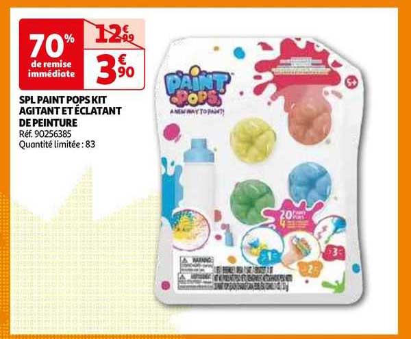 SPL paint pops kit agitant et éclatant de peinture