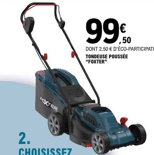 tondeuse poussée "foxter"