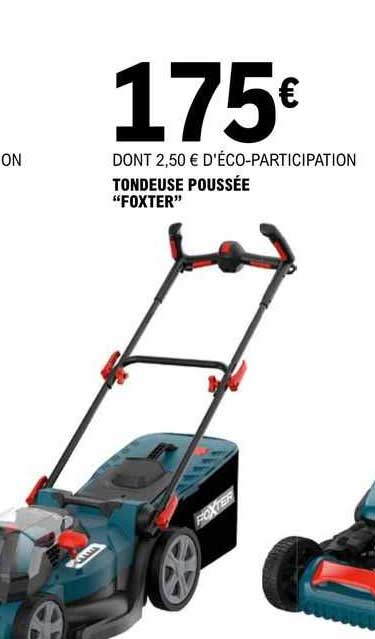 tondeuse poussée "foxter"