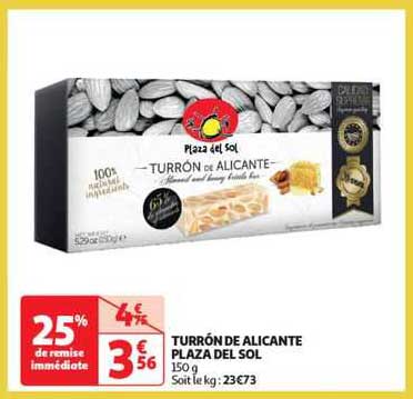 turrón de alicante plaza del sol