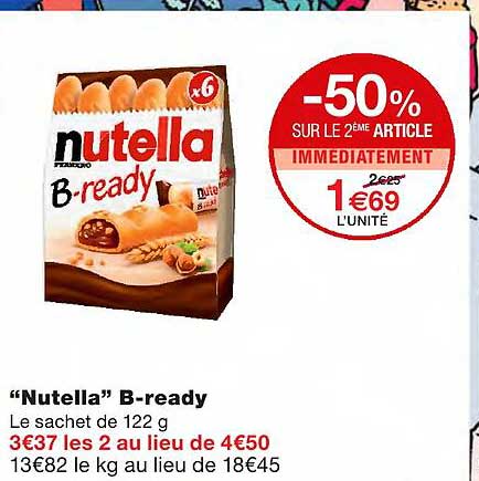 "nutella" b-ready