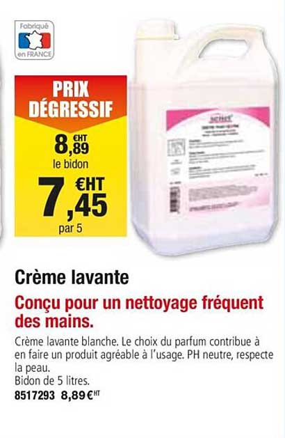 Crème Lavante