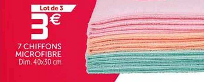 7 Chiffons Microfibre
