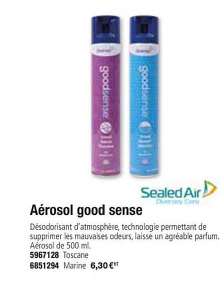 aérossol good sense sealed air