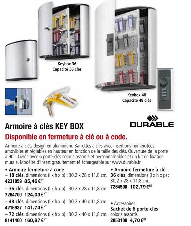 Armoire à Clés Key Box