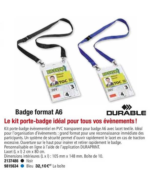 Badge Format A6