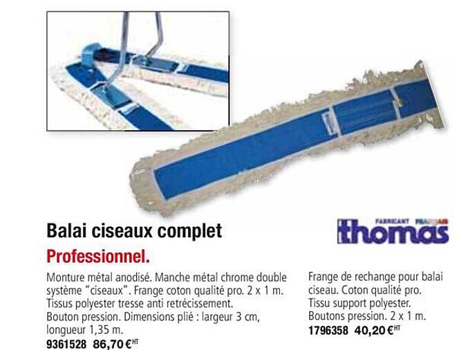 Balai Ciseaux Complet Thomas