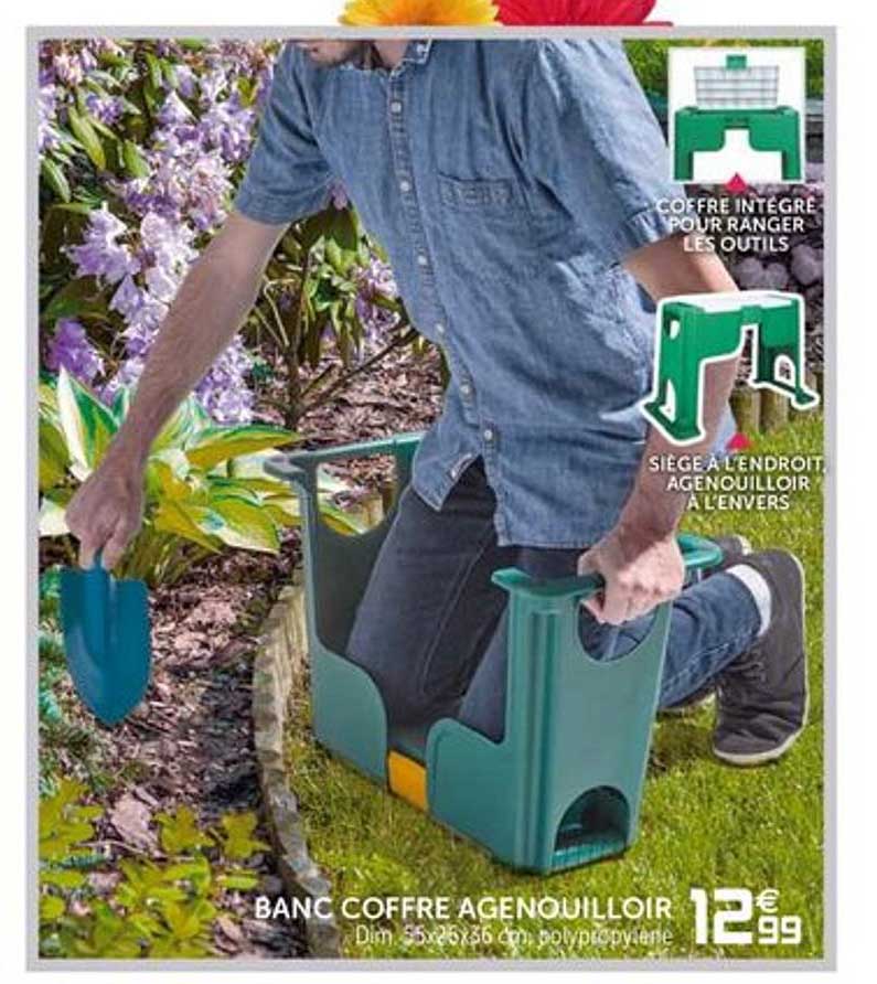 banc coffre agenouilloir