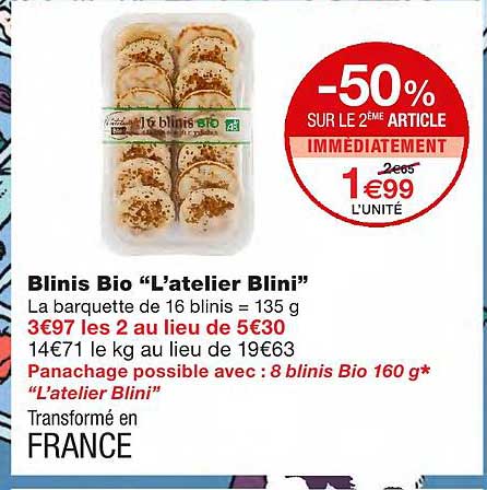blinis bio "l'atelier blini"