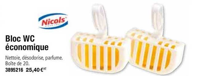 bloc wc économique nicols