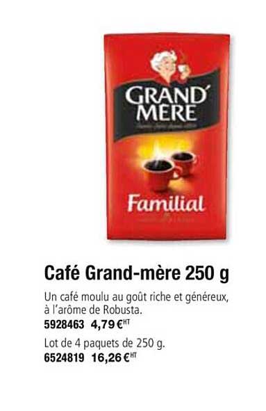 café grand mère 250 g