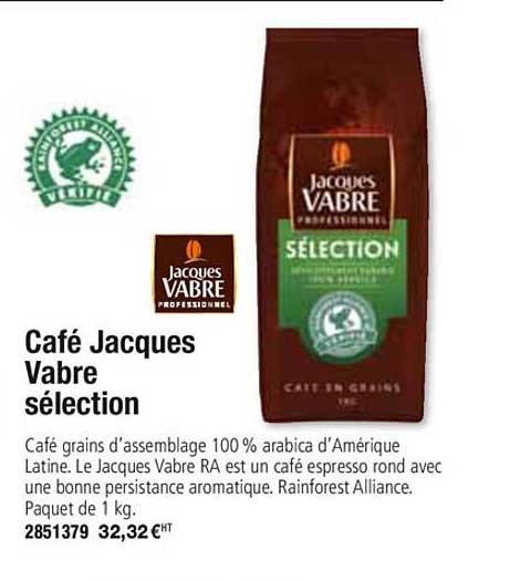 café jacques vabre sélection