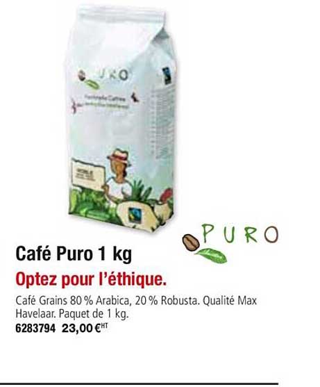 café puro 1 kg