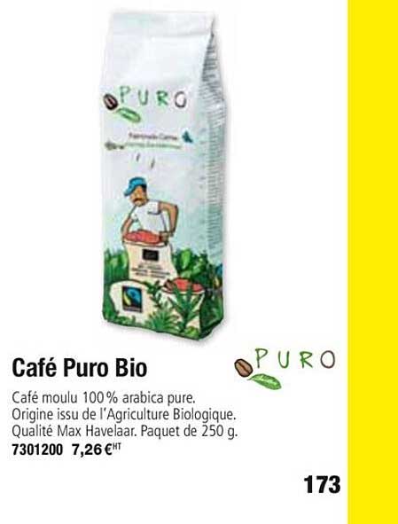 café puro bio