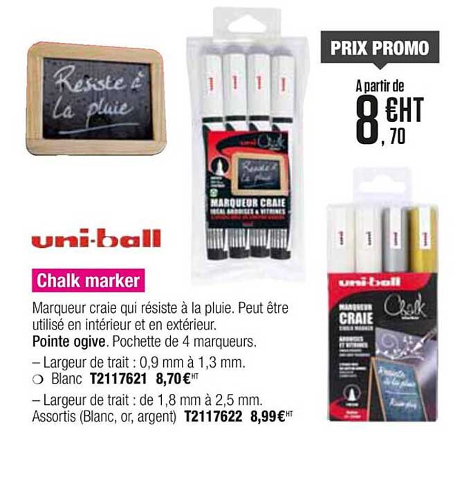 Chalk Marker Uni Ball