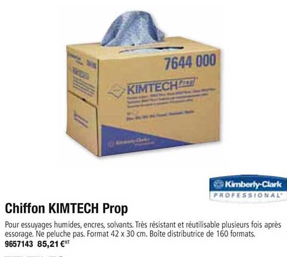 chiffon kimtech prop kimberly clark