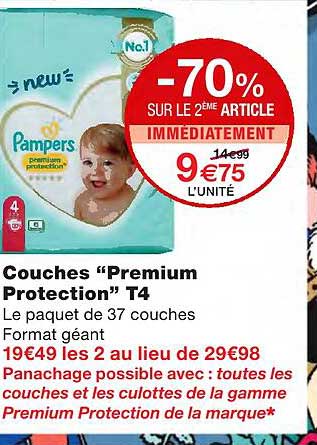 Couches "premium Protection" T4