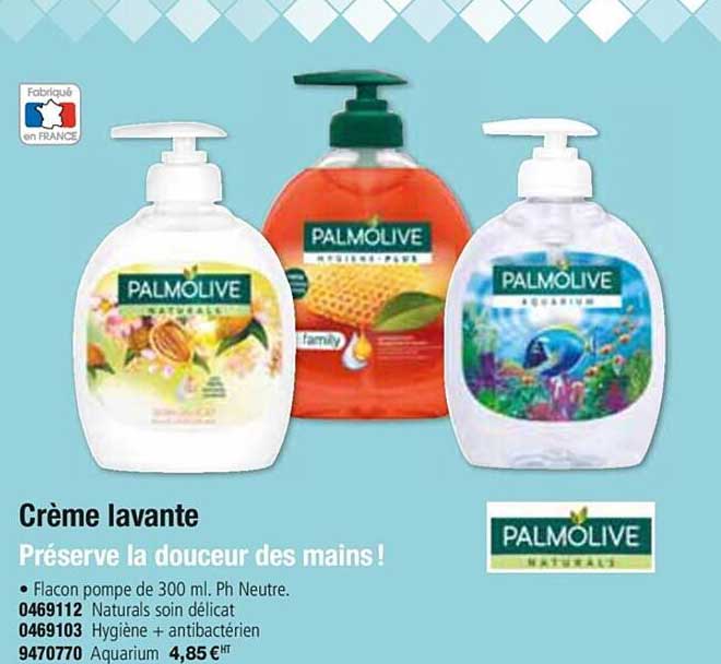 crème lavante palmolive
