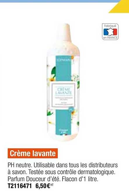 crème lavante